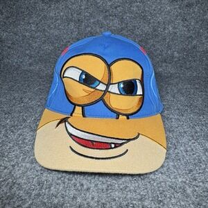 DreamWorks Turbo Boys Blue Racing Team IndyCar Series Snapback Hat Embroidered
